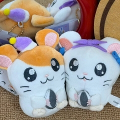 2 Styles 9cm Hamtaro Cartoon Anime Plush Toy Pendant