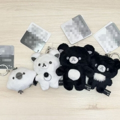 4 Styles 6-10cm Rilakkuma Cartoon Anime Plush Toy Pendant
