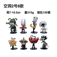 OPP Bag)8PCS/SET Hollow Knight Cartoon Anime PVC Figure