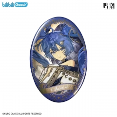 2 Styles Authentic Wuthering Waves Cartoon Pin Anime Tinplate Brooch