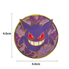 Pokemon Gengar Cartoon Pin Anime Alloy Brooch