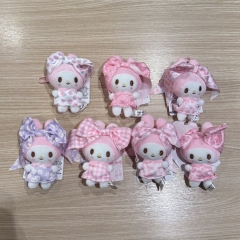 6 Styles 10cm Sanrio My Melody Cartoon Anime Plush Toy Pendant