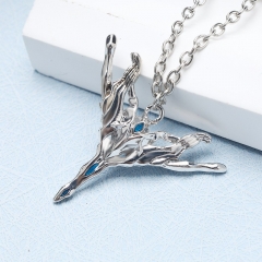 Ultraman Shield of Baraji Cartoon Acrylic Anime Necklace