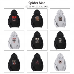 9 Styles Spider-Man Cartoon Anime Hooded Hoodie