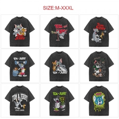 10 Styles Tom and Jerry Cartoon Anime Short Sleeve T-shirt