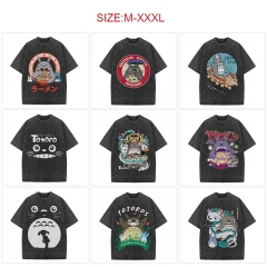 10 Styles My Neighbor Totoro Cartoon Anime Short Sleeve T-shirt