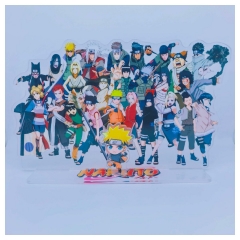 Naruto Cartoon Pattern Anime Acrylic Standing Plate