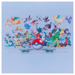 Pokemon Cartoon Pattern Anime Acrylic Standing Plate