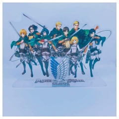 Attack on Titan/Shingeki No Kyojin Cartoon Pattern Anime Acrylic Standing Plate