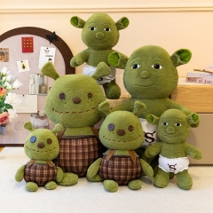 40cm-70cm 2 Styles Shrek Cartoon Anime Plush Doll Toy
