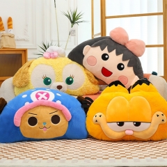 100cm 4 Styles Garfield Tony Tony Chopper Chibi Maruko Chan Cartoon Anime Plush Doll Toy