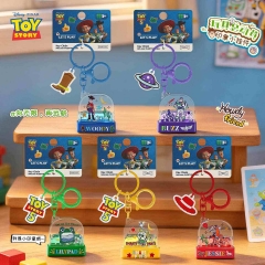 5 Styles Authentic Toy Story Cartoon Anime Acrylic Keychain