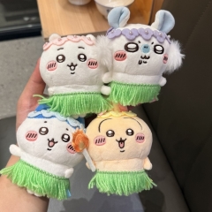 4 Styles 10cm Chiikawa Cartoon Anime Plush Toy Pendant