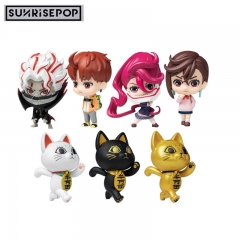 (Officially Licensed )6PCS/SET DANDADAN Cartoon Surprise Blind Box Anime PVC Figure
