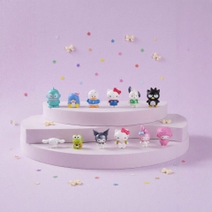 (Officially Licensed )12PCS/SET Sanrio Cartoon Surprise Blind Box Anime PVC Figure