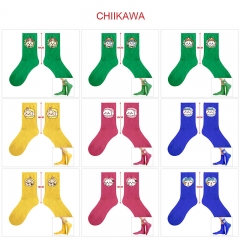 10 Styles Chiikawa Cartoon Anime Long Socks