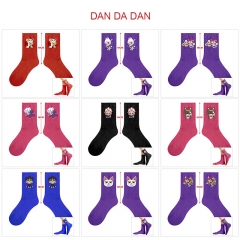 10 Styles DANDADAN Cartoon Anime Long Socks