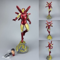 45cm Iron Man Cartoon Anime PVC Figures