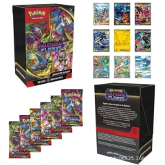 8 Styles Pokemon Cartoon Anime Card Packs Booster Pack Paper Cards