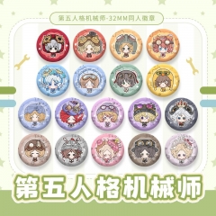 32mm 18 Styles Identity V Cartoon Pin Anime Tinplate Brooch