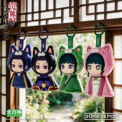 4个可端可箱一药屋少女的呢喃-晴天娃娃搪胶毛绒盲盒套装