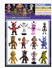 12PCS/SET Five Nights at Freddy's Cartoon Anime PVC Figures
