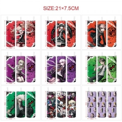 10 Styles Danganronpa: Trigger Happy Havoc Cartoon Pattern 304 Stainless Steel Anime Thermos Cup/Vacuum Cup