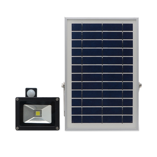 10W Solar Led Flood Light With Sensor