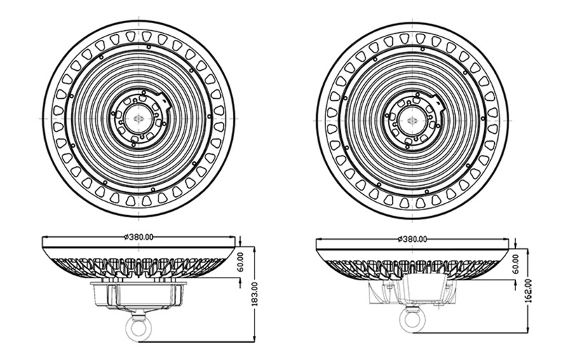 200w-motion-sensor-ufo-led-high-bay-light-size