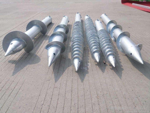 Galvanized Steel Ground Screw Pile