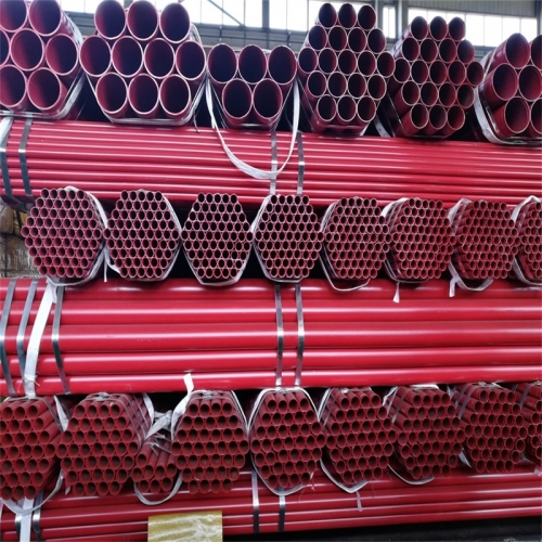 China Qsd Tube with Grooved End for Fire Protection System Mild ERW Steel Pipe