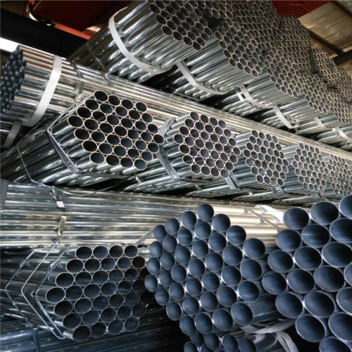 Hot DIP Zinc Galvanized Carbon Construct ERW Steel Pipe/Tube in Stock