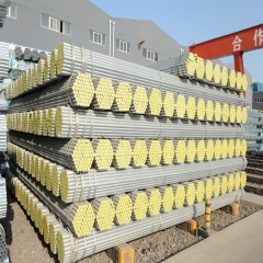 2.11-59.54mm Galvanized Steel Pipe BS 1139 Standard Scaffolding Tube