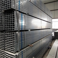 Africa market Factory direct sale PRE GALVANISED STEEL GP HOLLOW SECTION GI PIPE SQUARE