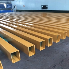 Hollow Section Building Material Q195 Q235 Hot Rolled Pre Galvanized Rectangular Steel Pipe