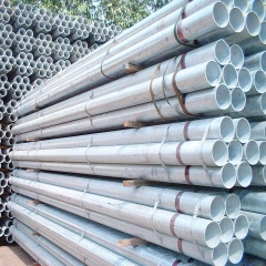 ERW Black Steel Pipe ASTM A53 GB/T 3091 Construction Material for the Philippines