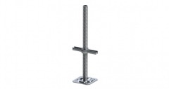 Good Load Capacity Adjustable Hollow Solid Screw Jack Base