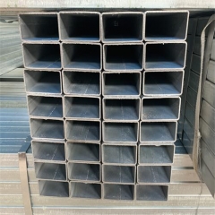 220g/m2 Hot Galvanized Rectangular Steel Pipe /Tube for Mauritius