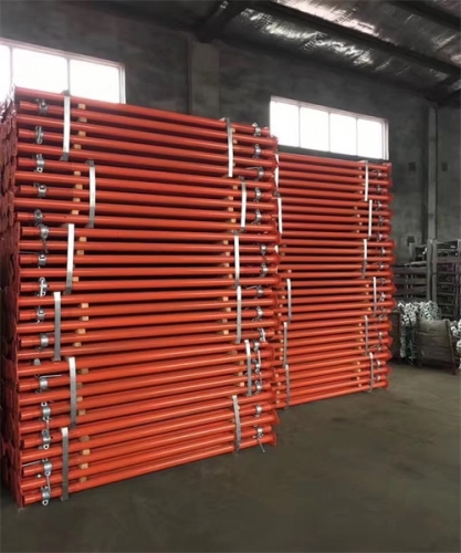 Color Painting Steel Scaffolding Prop For Construction