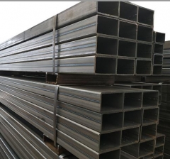 China Shengteng Brand Hollow Section Square / Rectangular Mild Carbon Steel Tube Pipe