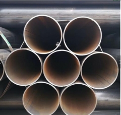 China Manufacturer ERW Black Round Steel Pipe