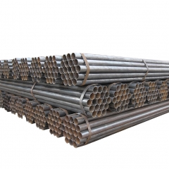 China Manufacturer ERW Black Round Steel Pipe