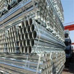 Grade a B BS1387: 1985 ERW Hot DIP Galvanized Steel Pipe