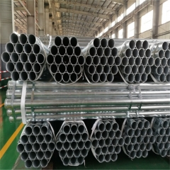 Grade a B BS1387: 1985 ERW Hot DIP Galvanized Steel Pipe