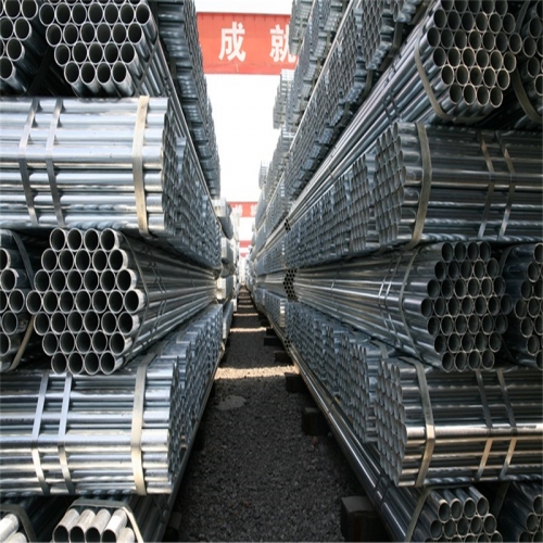 Q345 Material Welded Pre Galvanized Steel Round Pipe