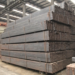 ERW Black Square Rectangular Steel Tube / Pipe