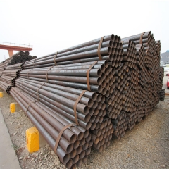 China Shengteng Brand Q195 Q215 Q235 Q345 Black Welded Steel Pipe/Tube