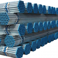 China Shengteng Brand Metal Material BS 1387 Hot DIP Galvanized ERW Water Steel Pipe