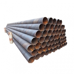 Tianjin Shengteng Brand Black Round Metal Carbon ERW Steel Pipe Price