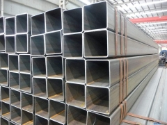 High Quality Welded Black Carbon Square Rectangular Steel Pipe / Tube